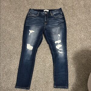Distressed Blue Jeans: BRAND NEW!